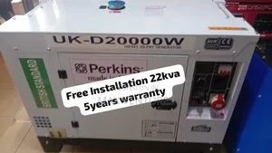 Brand New Perkins 22kVA Diesel Generator – Heavy Duty Power 22kva