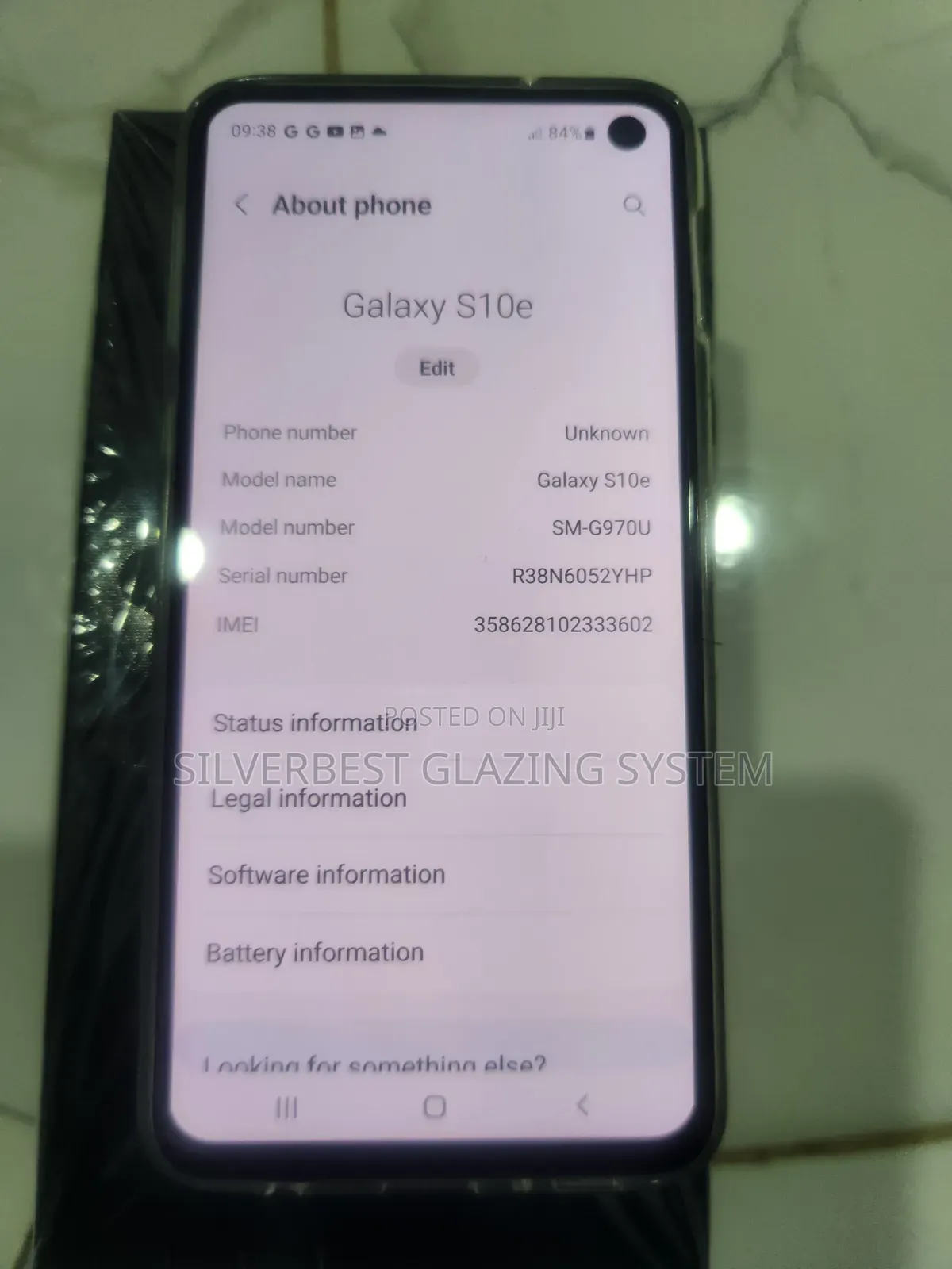 Samsung Galaxy S10e 128 GB Black