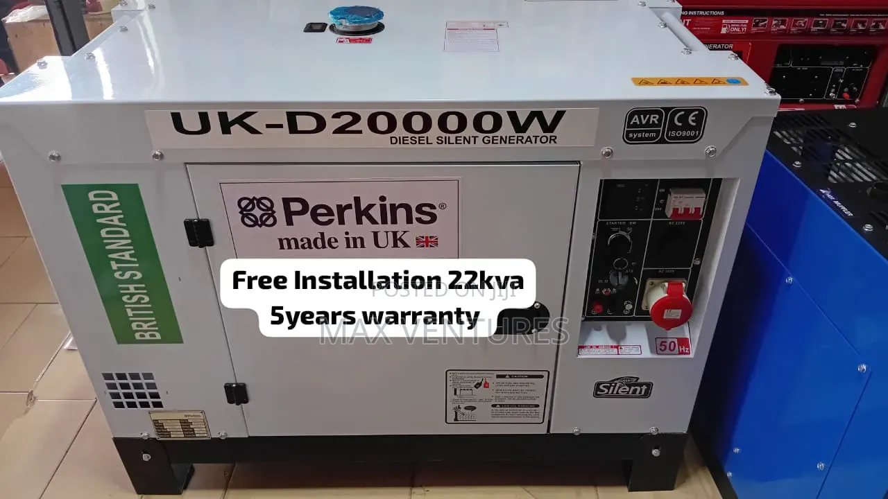 Perkins 22kVA Diesel Generator With Reli PerforOriginal Perkins 22kva