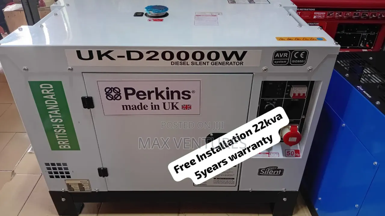 Perkins 22kVA Diesel Generator With Reli PerforOriginal Perkins 22kva