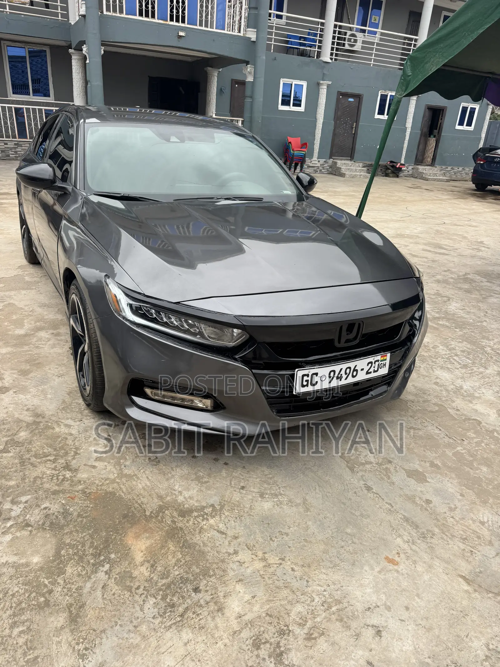 Honda Accord Sport 2018 Gray