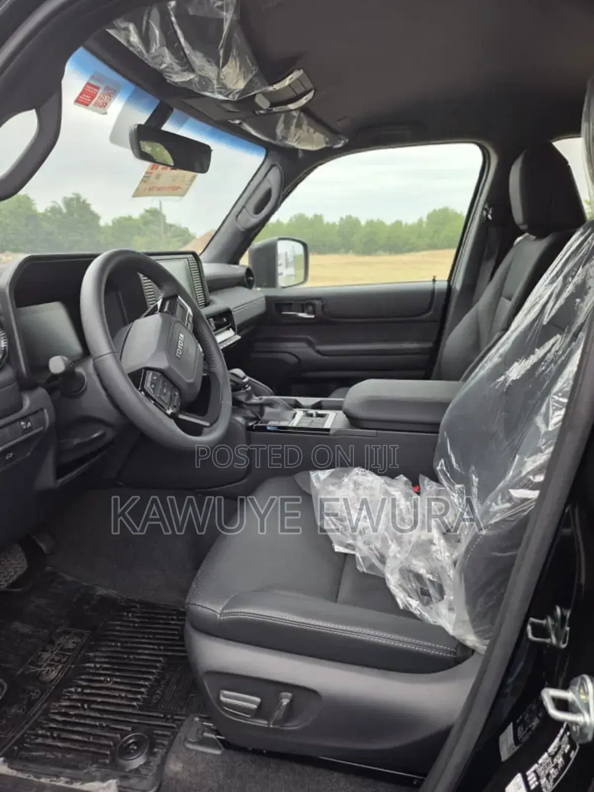New Toyota Land Cruiser Prado 2025 Black