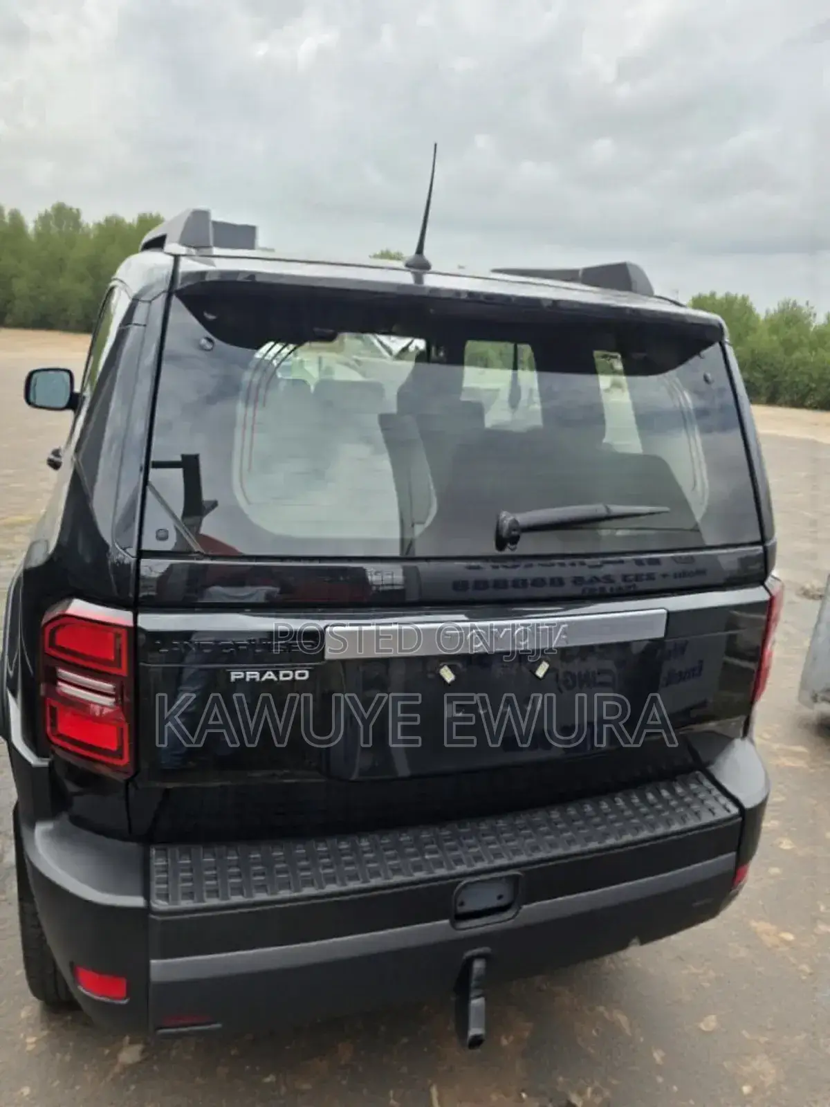 New Toyota Land Cruiser Prado 2025 Black
