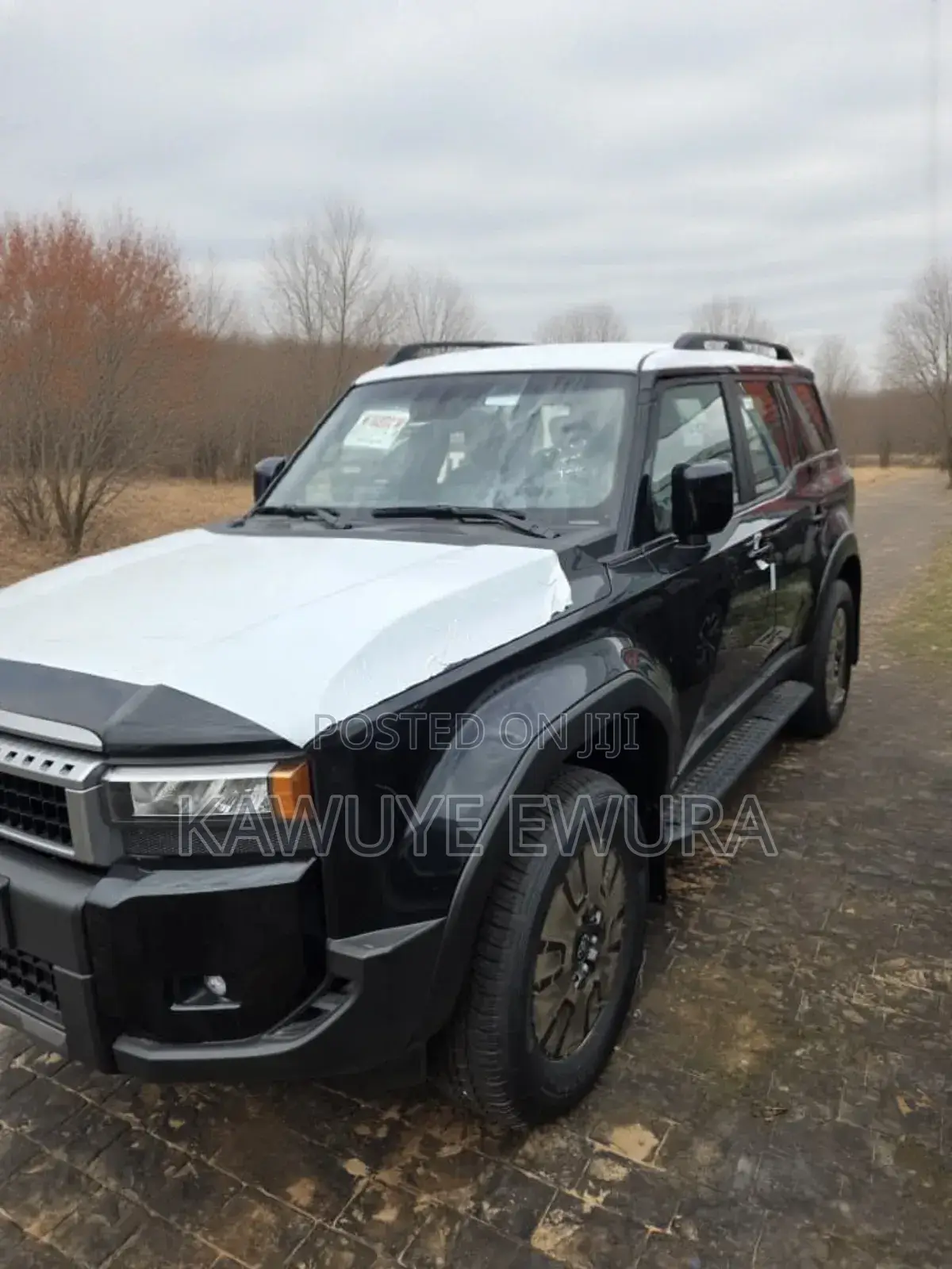 New Toyota Land Cruiser Prado 2025 Black
