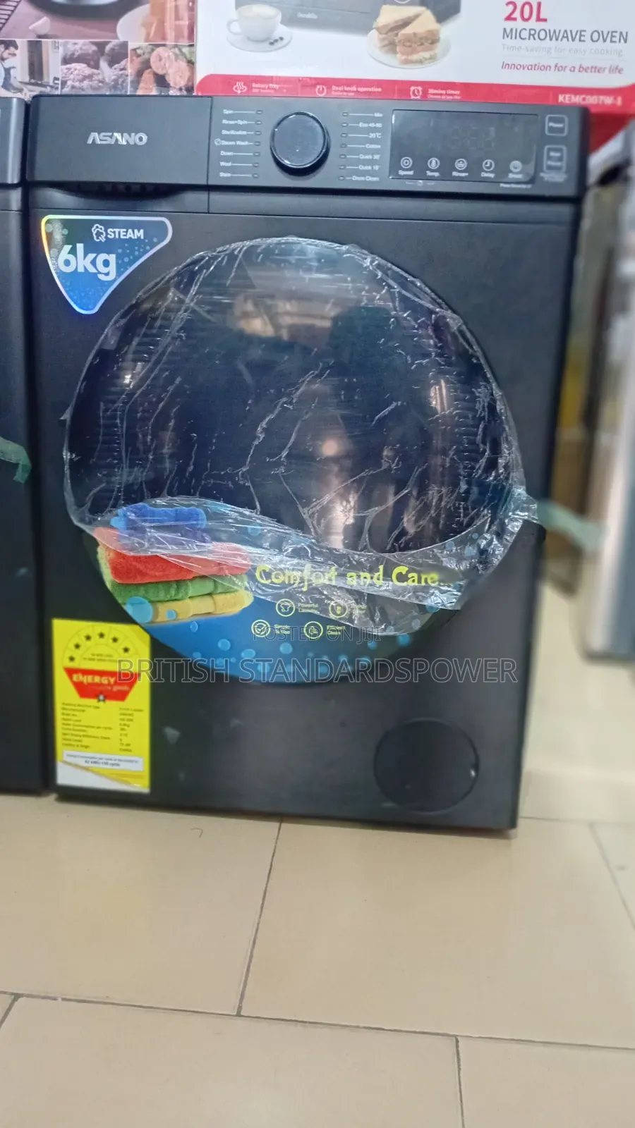 Outstanding Durability 6kg Front Load Asano Washing Machine