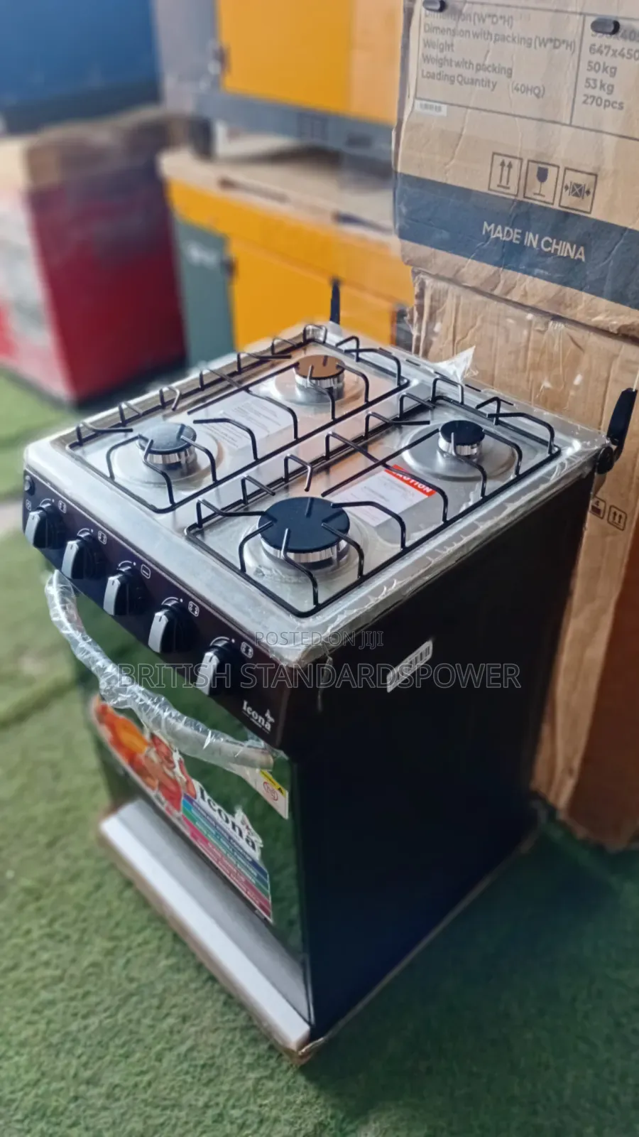 Luxury Icona Gas Burner With Oven
