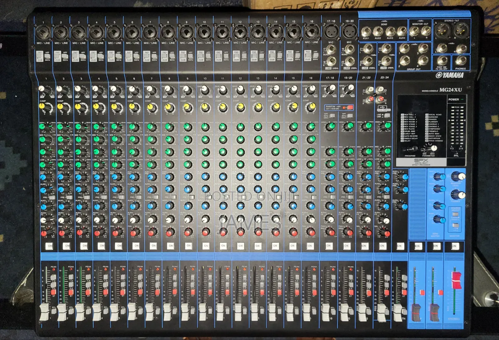 Yamaha Mg24xu Analog Mixer