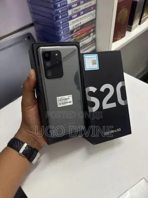 New Samsung Galaxy S20 Ultra 5G 128 GB Black