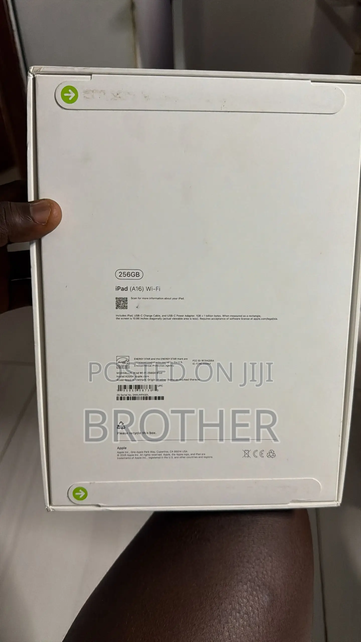 New Apple iPad (2025) 256 GB Blue