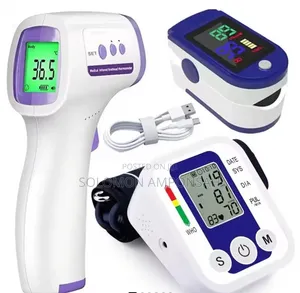 Digital Blood Pressure Monitor,Finger Pulse Oximeter and Thermometer