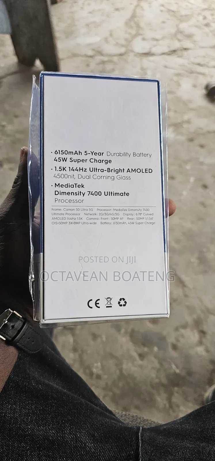 New Tecno Camon 50 Ultra 512 GB Orange