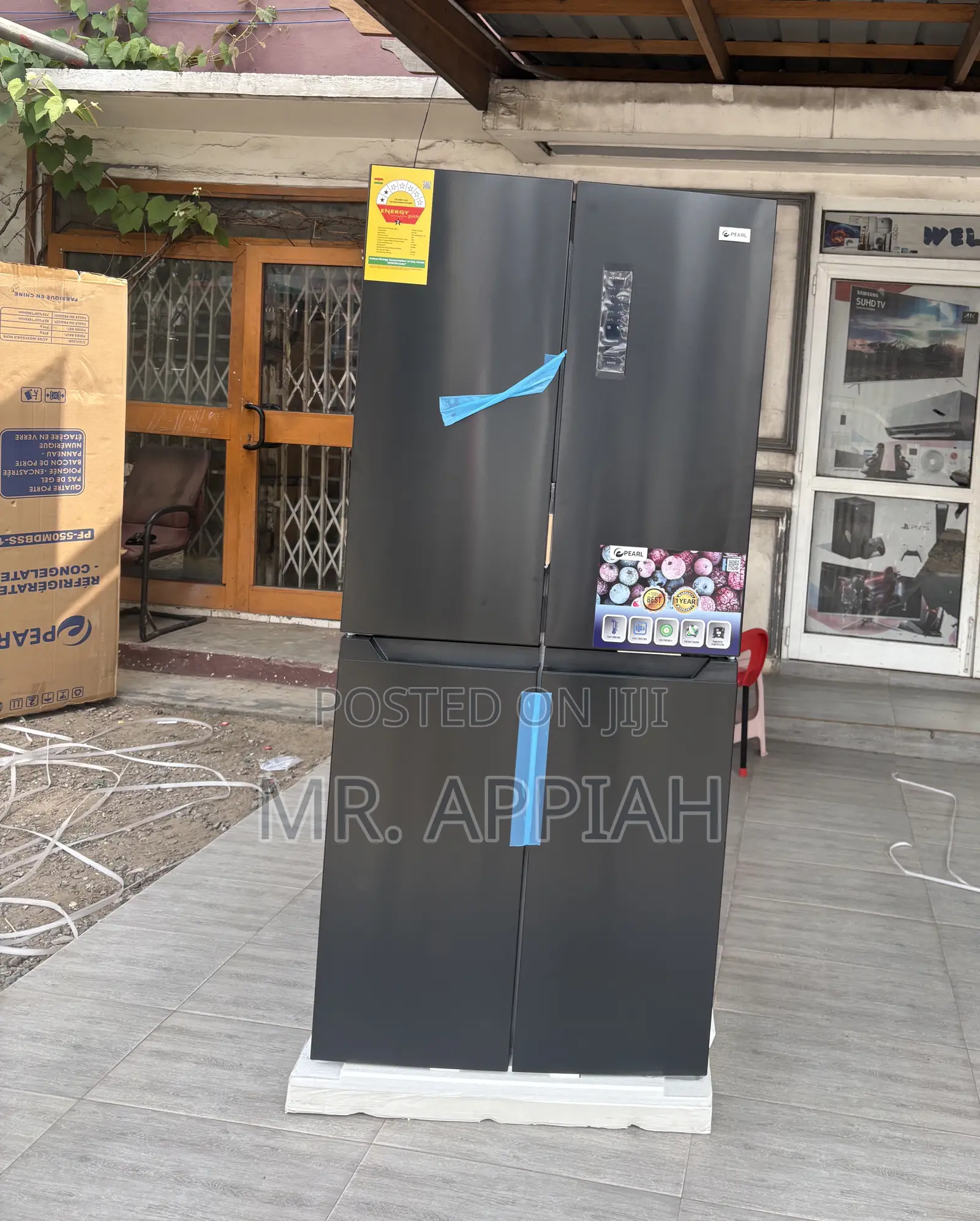 Order Pearl Pf-613mdix 4 Door Electric Refrigerator(Gray).