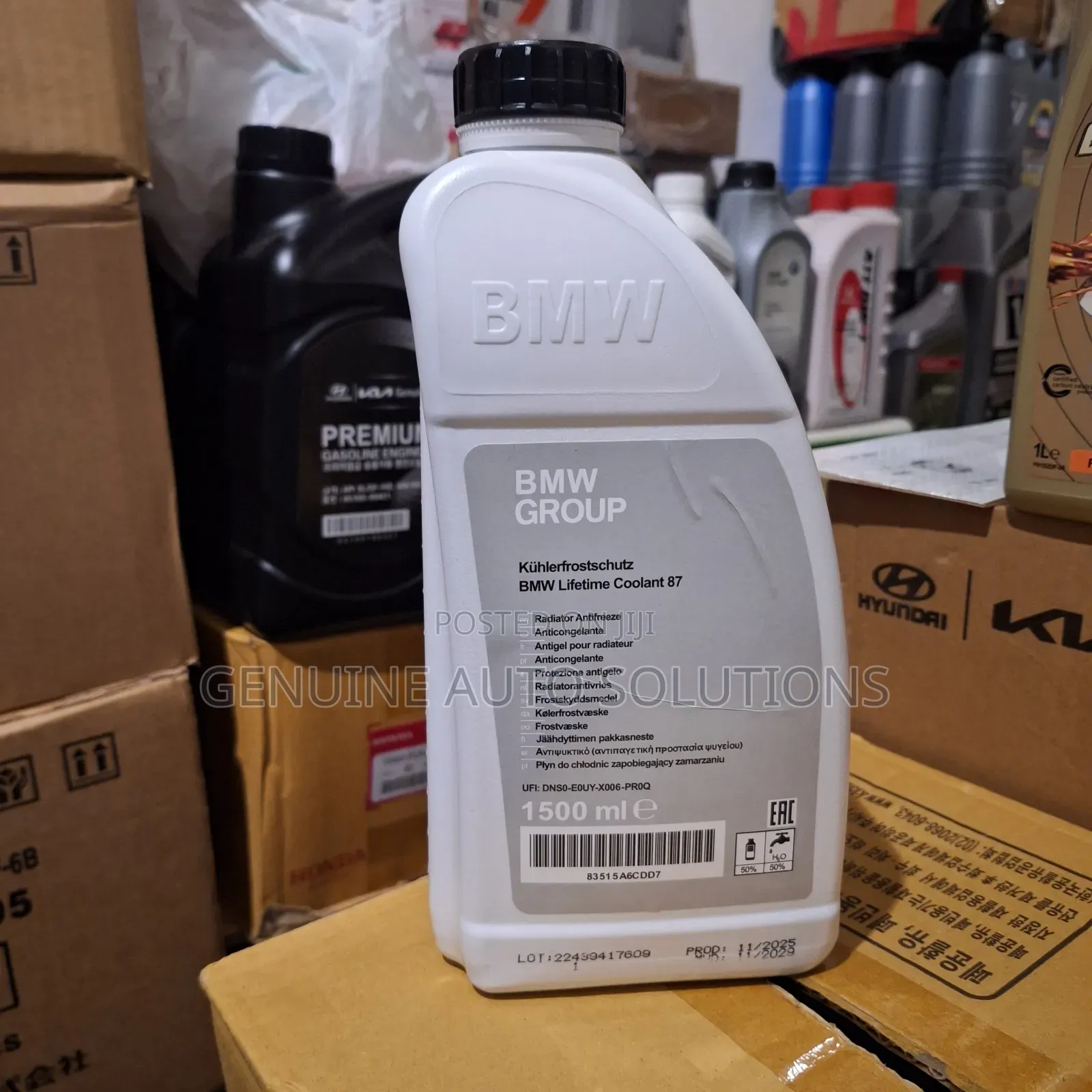 BMW Lifetime Coolant 87 Blue