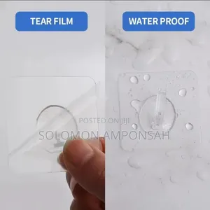 Transparent Self-Adhesive Wall Hooks