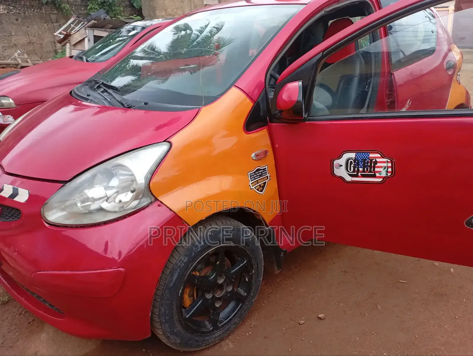 Toyota Aygo 2005 Red