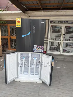 Purchase Adorable Pearl 421Ltrs Pf-613mdix Side by Side Fridge(Gray).