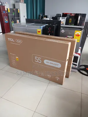 TCL 55P6L: Big Screen, Smart Google Power."