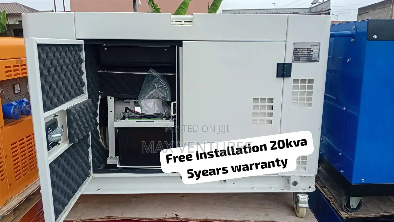 Brand New Perkins 20kVA Silent Diesel Generator Available 20kva