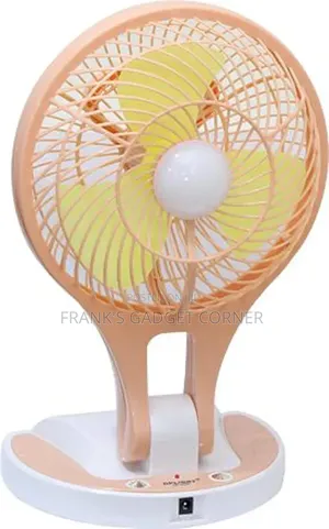 Portable LED Light + Mini Fan