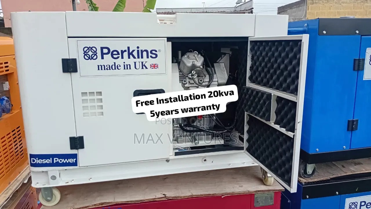 Perkins 20kVA Silent Generator – Strong Performance Guaranteed