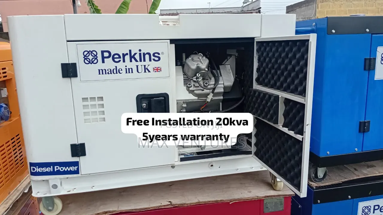 Perkins 20kVA Silent Generator – Strong Performance Guaranteed