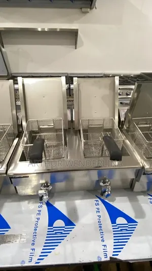 10L + 10L Table Top Commercial Double Deep Fryer for Restaurants Etc.