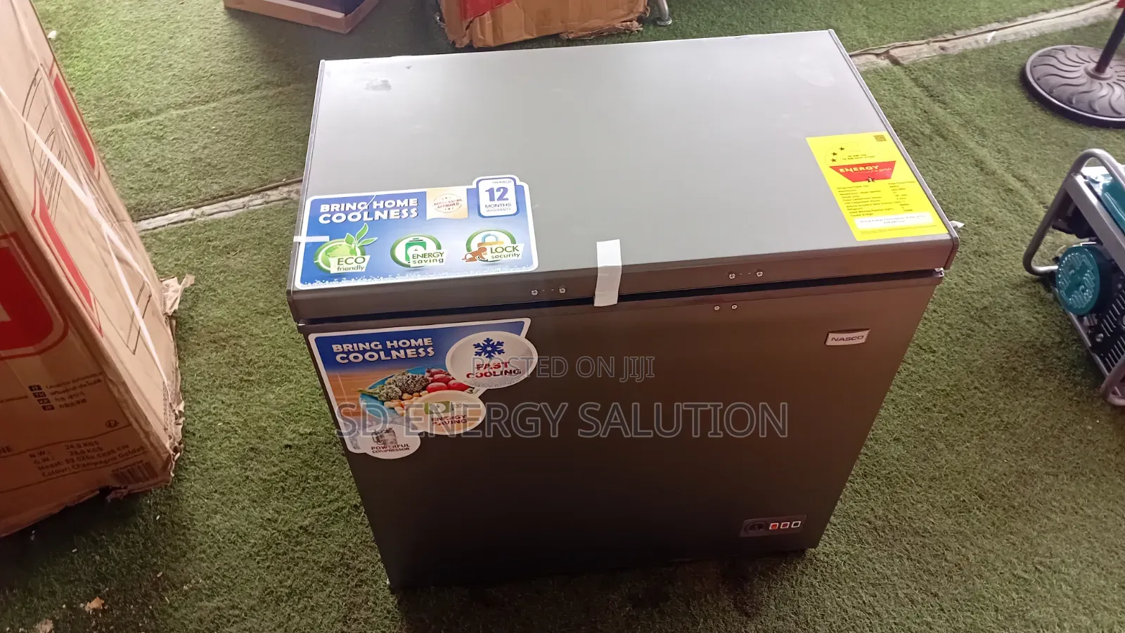 Nasco 195 Liters Deep Freezer – Fast Cooling Chest Freezer
