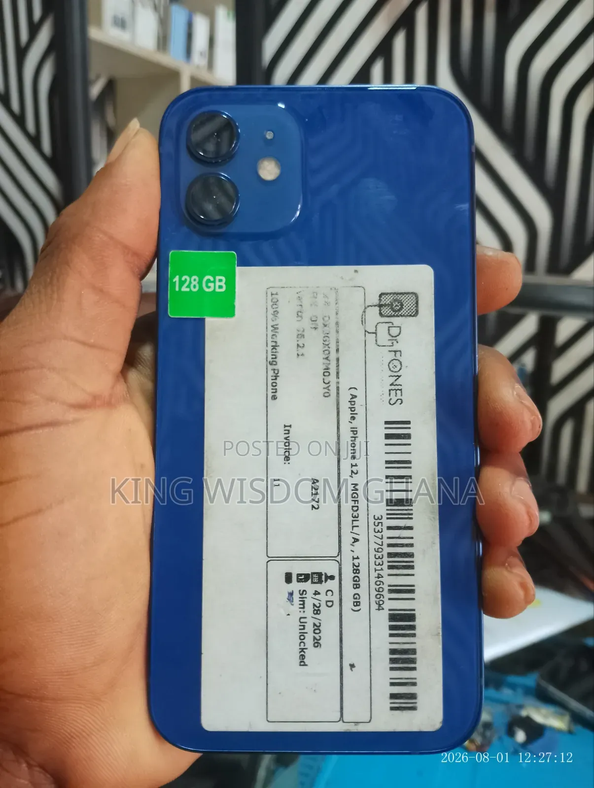 Apple iPhone 12 128 GB Blue