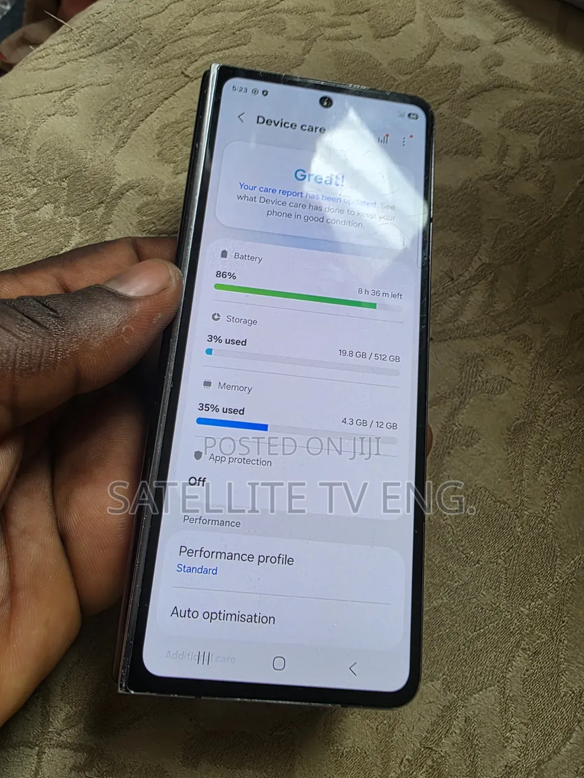 Samsung Galaxy Z Fold5 Screen