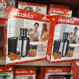Topmost Super Quality 0.8L Centrifugal 350W Juicer From Decakila