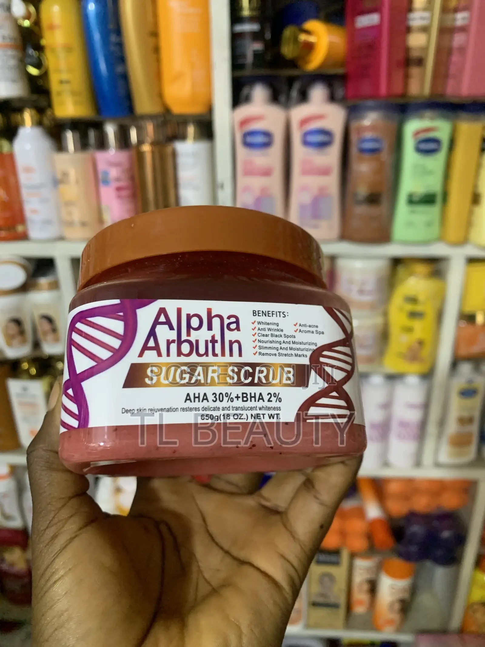 Sugar Body Scrub - Alpha Arbutin