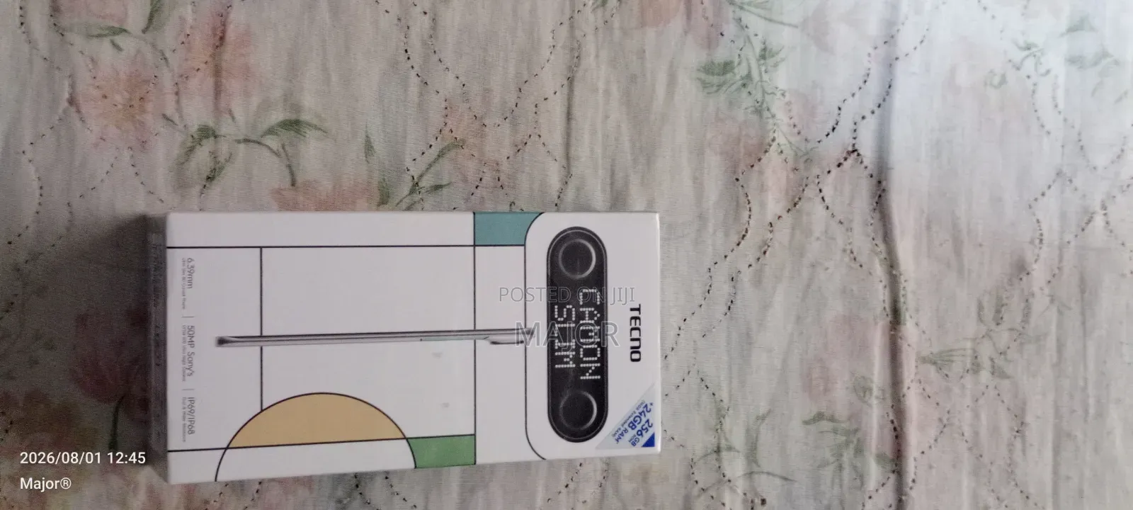 New Tecno Camon Slim 256 GB