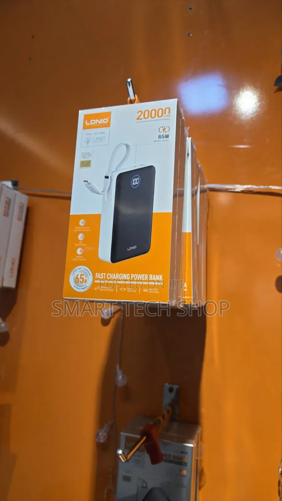 Original LDNIO PQ43 2000mah 65watts Power Bank for Laptops and MacBook