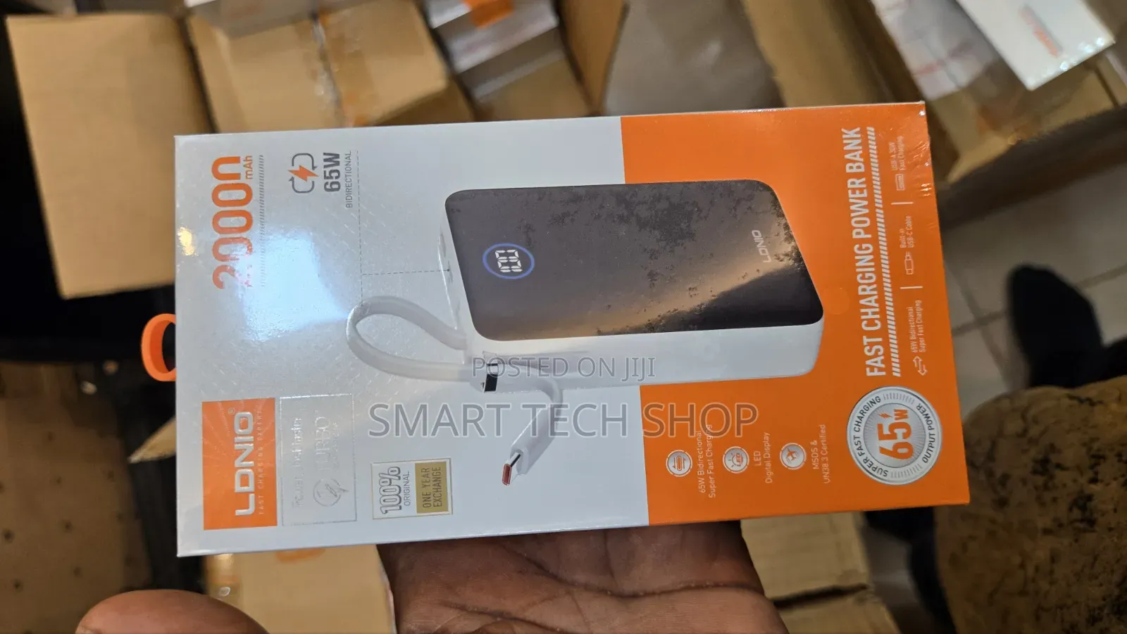 Original LDNIO PQ43 2000mah 65watts Power Bank for Laptops and MacBook