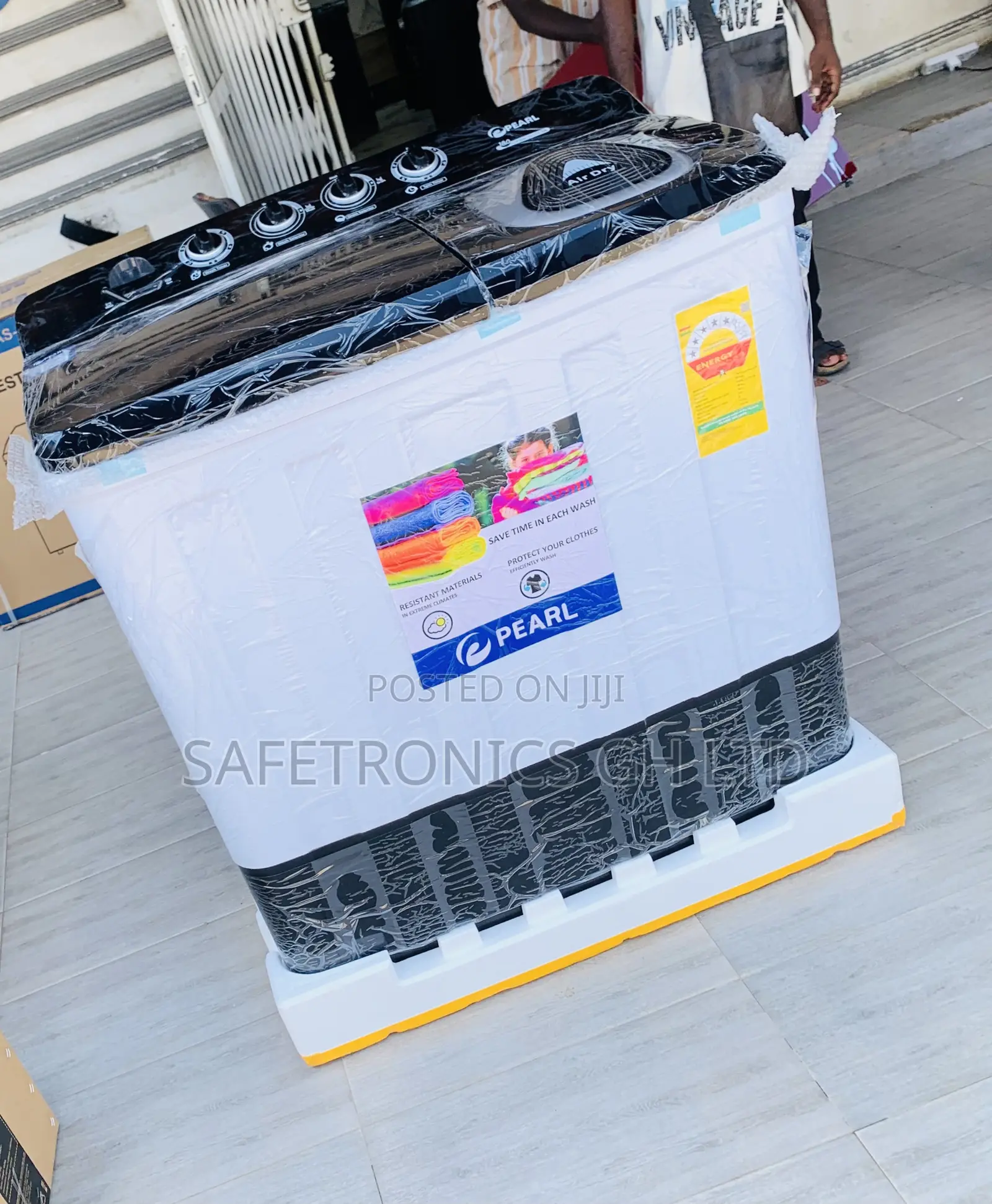 Kindly Shop Pearl 12kg Washing Machines Semi-Automatic Twin Tub