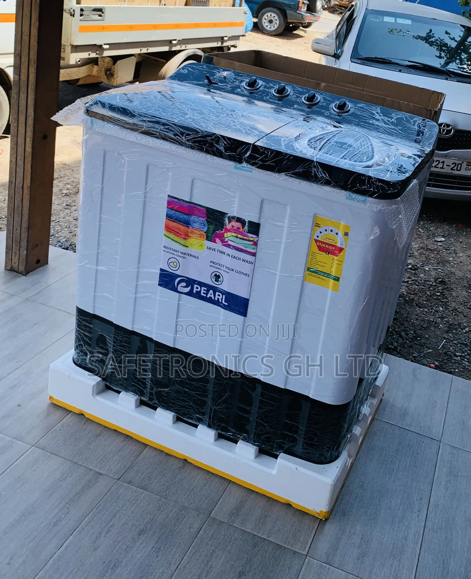 Zealous White Pearl 12kg Washing Machines1. Semi-Automatic Twin Tub