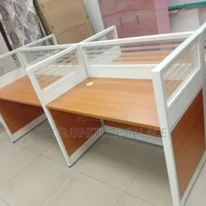 Four in One Workstation With Cabinet