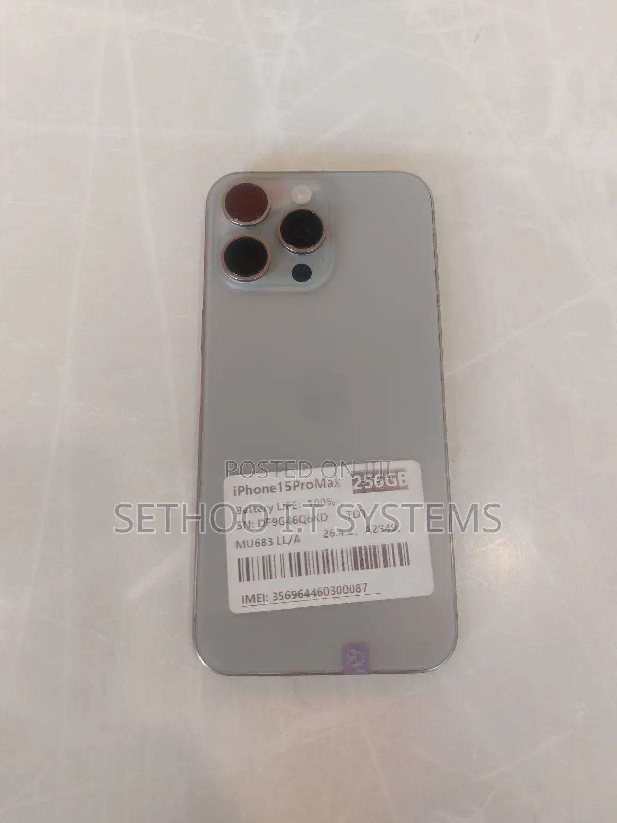 Apple iPhone 15 Pro Max 256 GB Gray