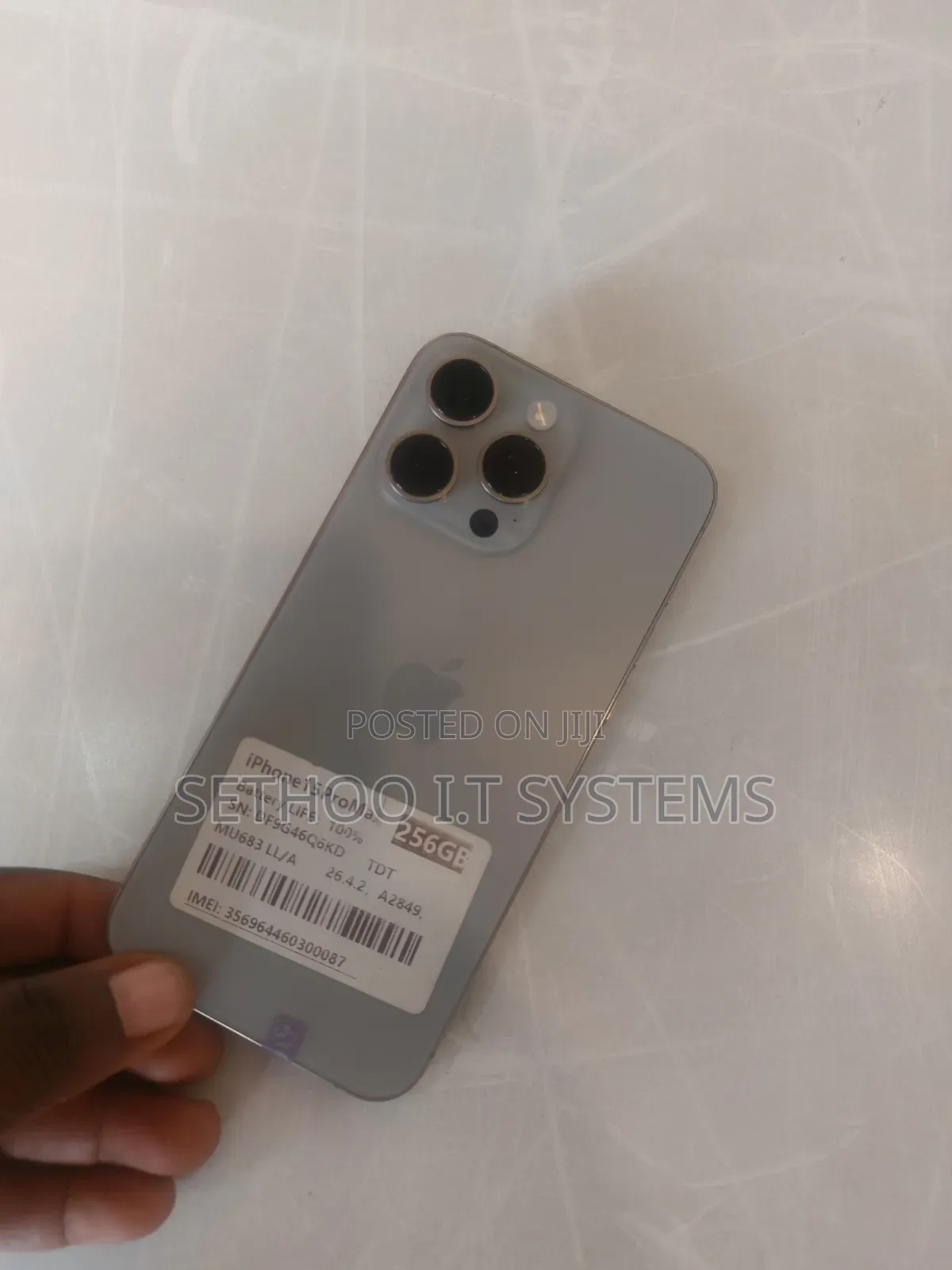 Apple iPhone 15 Pro Max 256 GB Gray