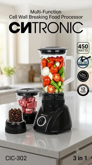 CNTRONIC 3-in-1 Blender