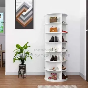 360° Rotating Shoe Rack