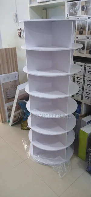 360° Rotating Shoe Rack