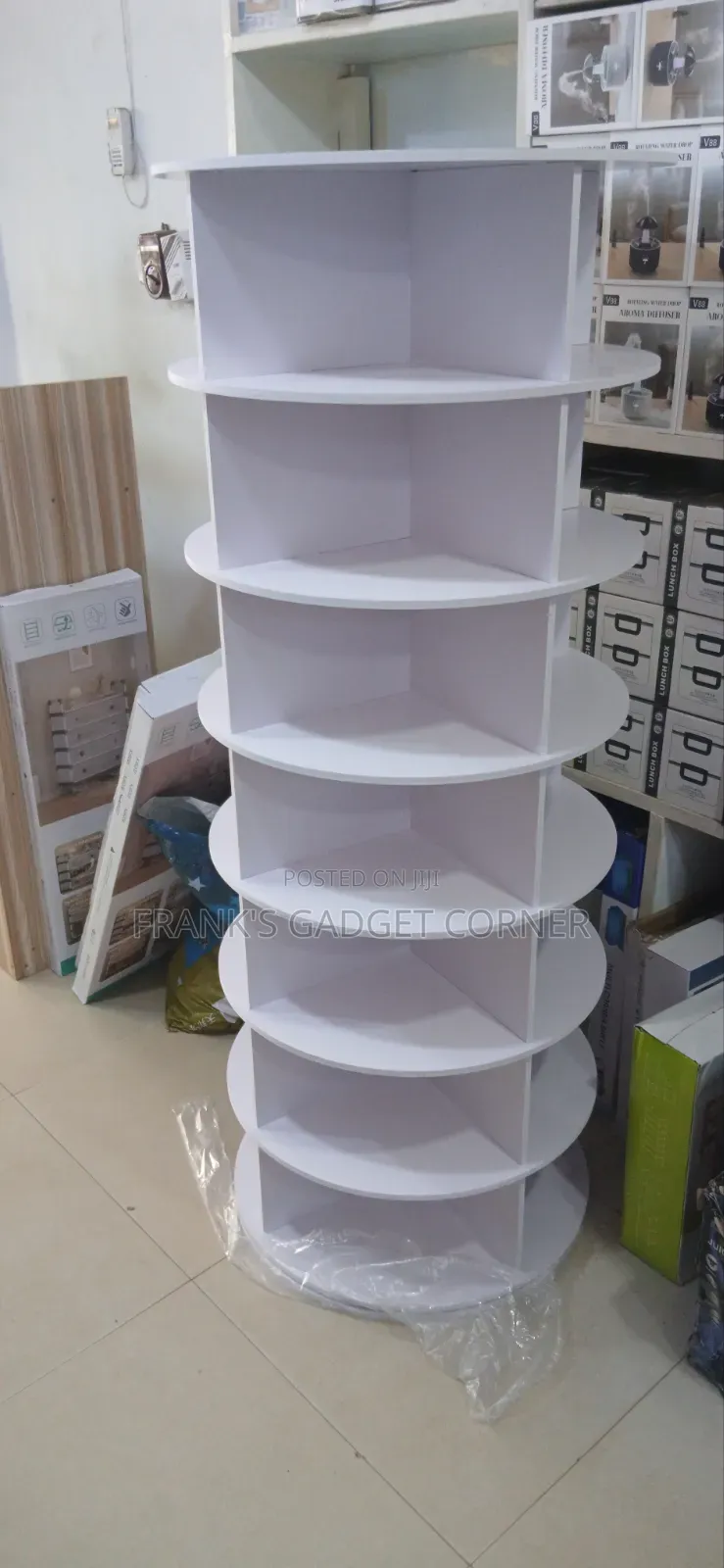 360° Rotating Shoe Rack
