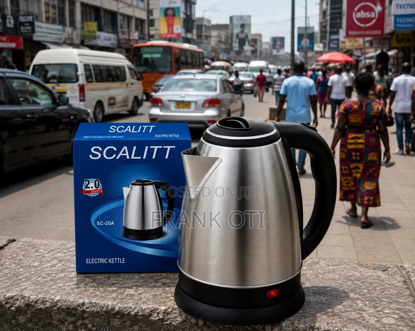 Electric Kettle 2.0 Litres Scalitt