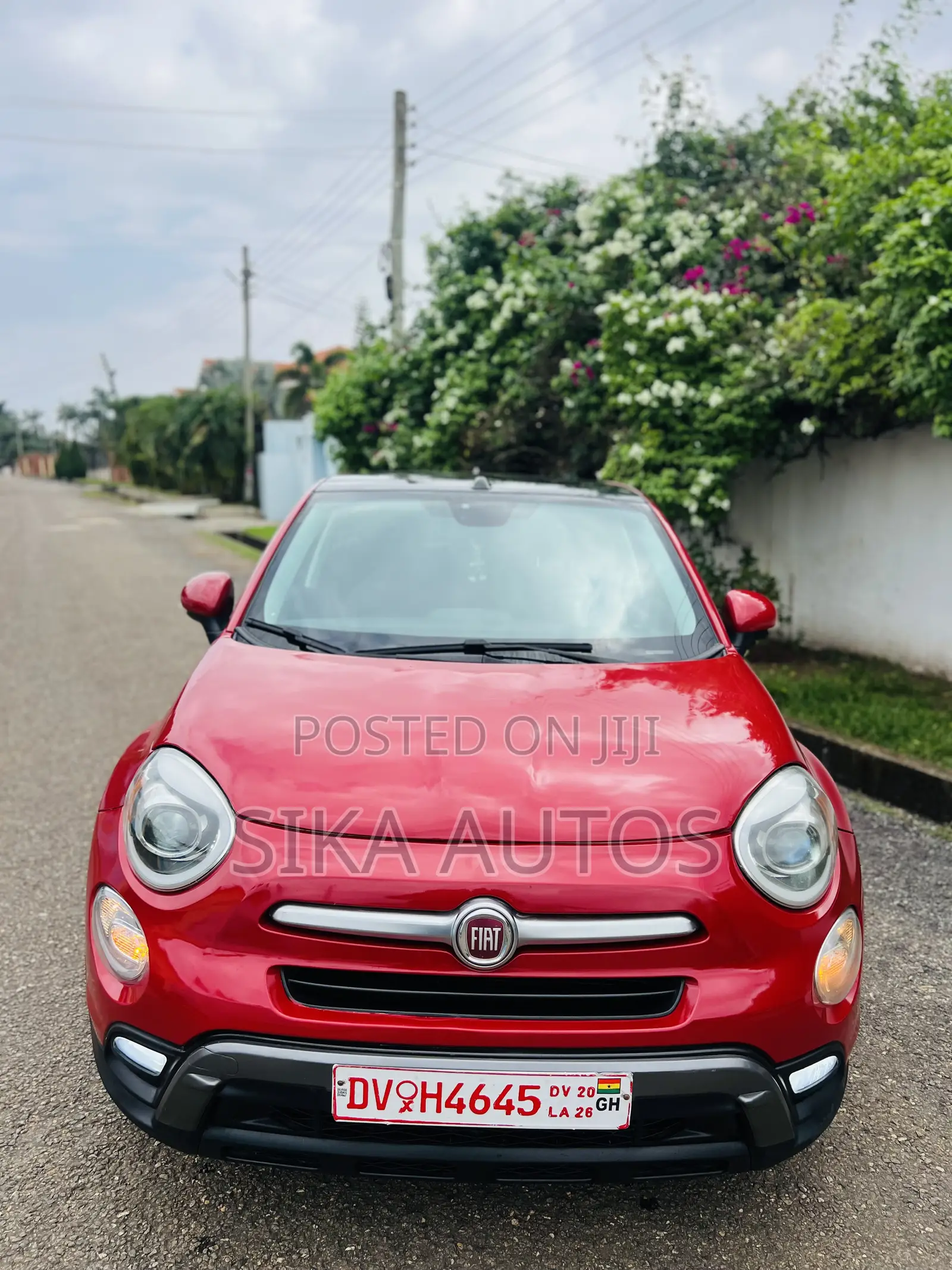 Fiat 500C 2016 Red