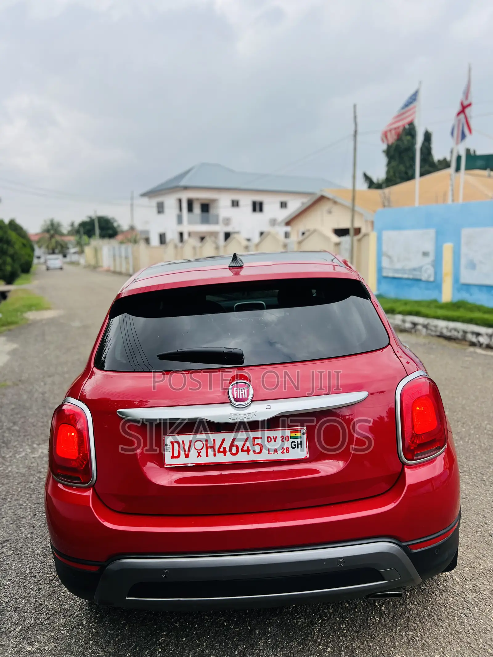 Fiat 500C 2016 Red