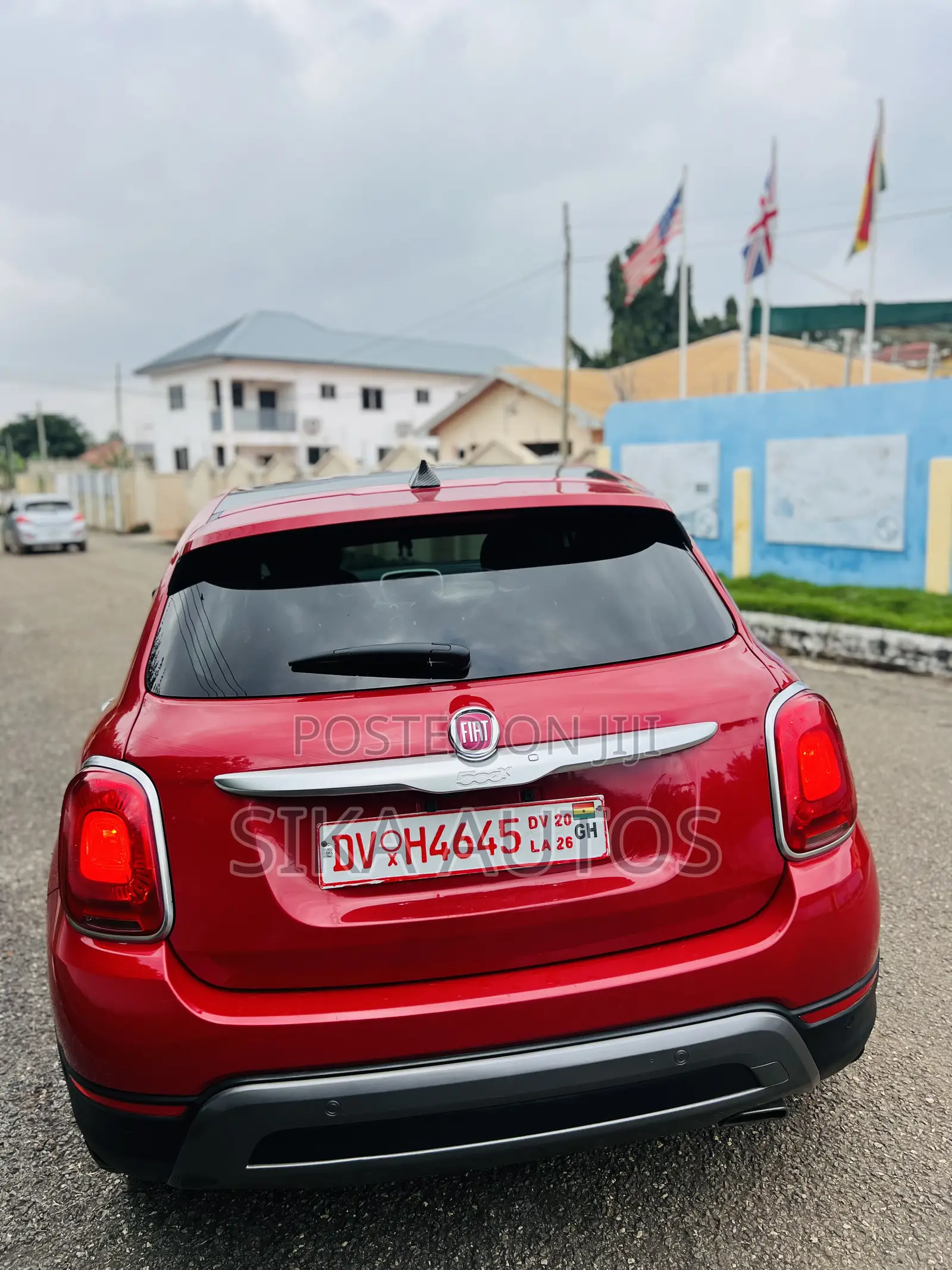 Fiat 500C 2016 Red