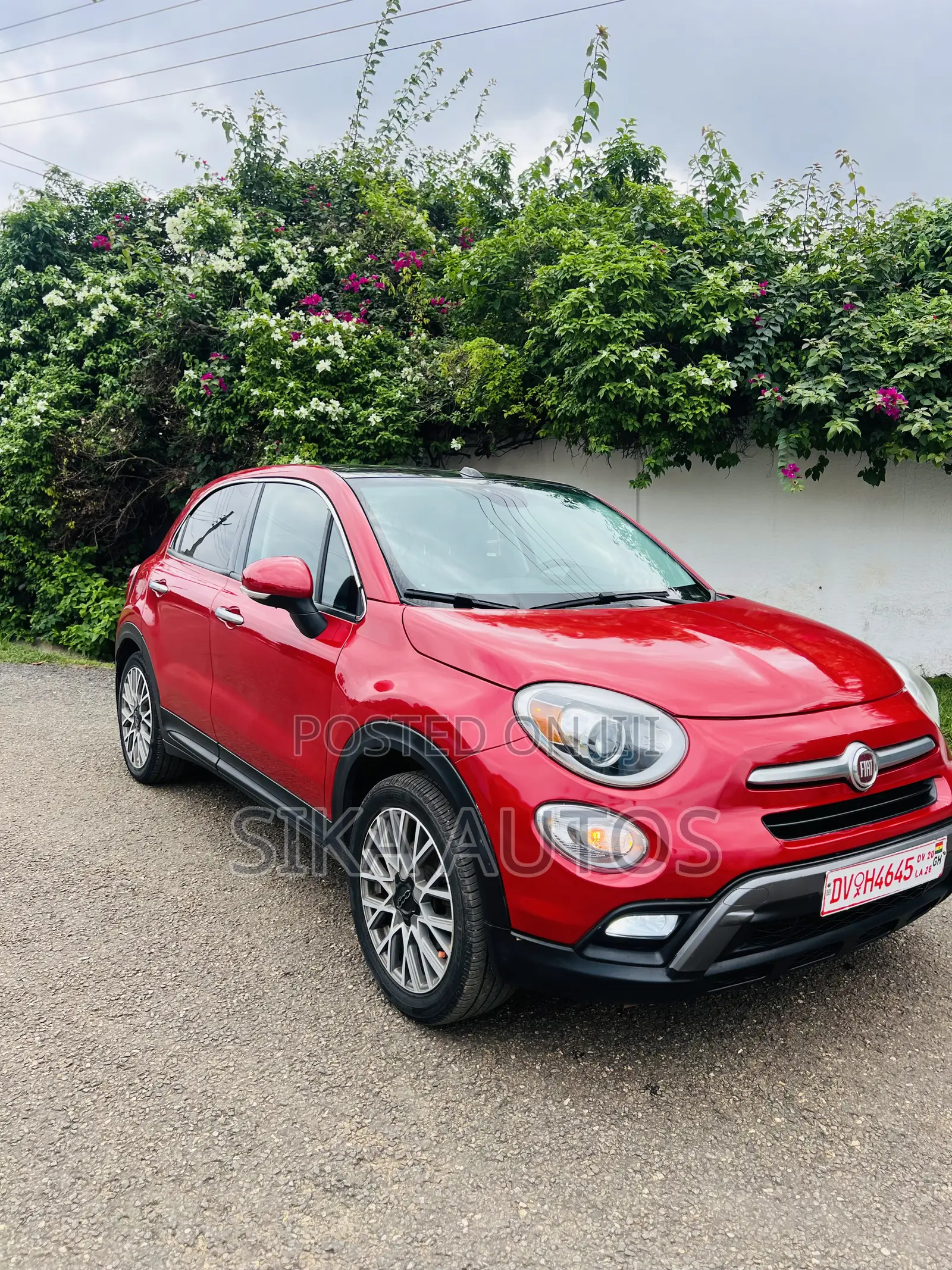 Fiat 500C 2016 Red