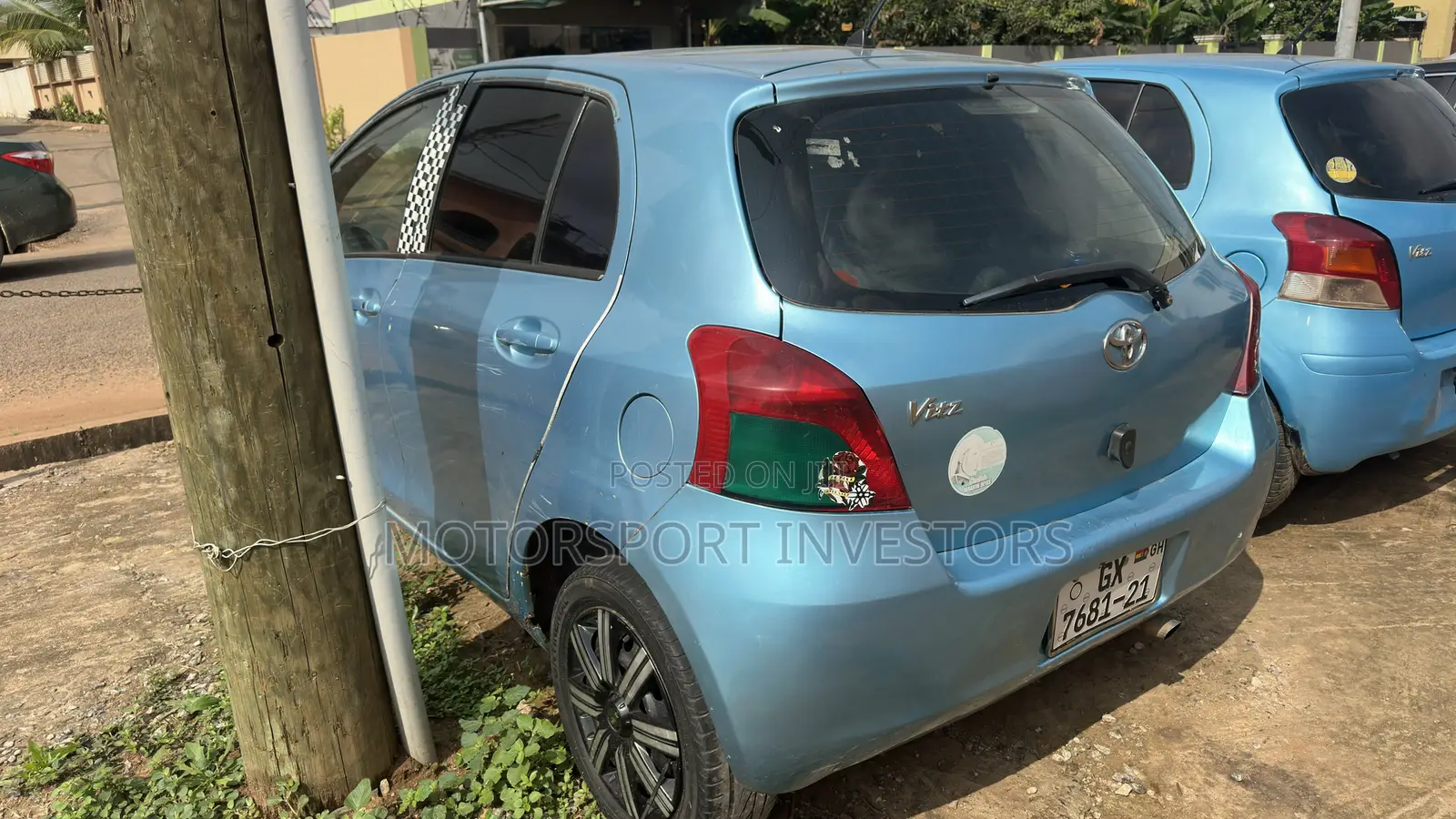Toyota Vitz 1.5 FWD 5dr 2010 Blue