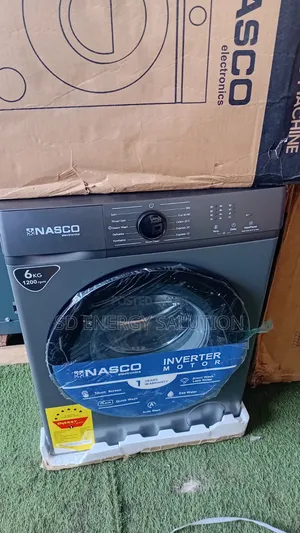 Nasco 6KG Front Load Washer – Energy Saving Fast Spin